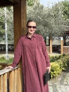 A.akay Nakışlı Takım(6021) Bordo