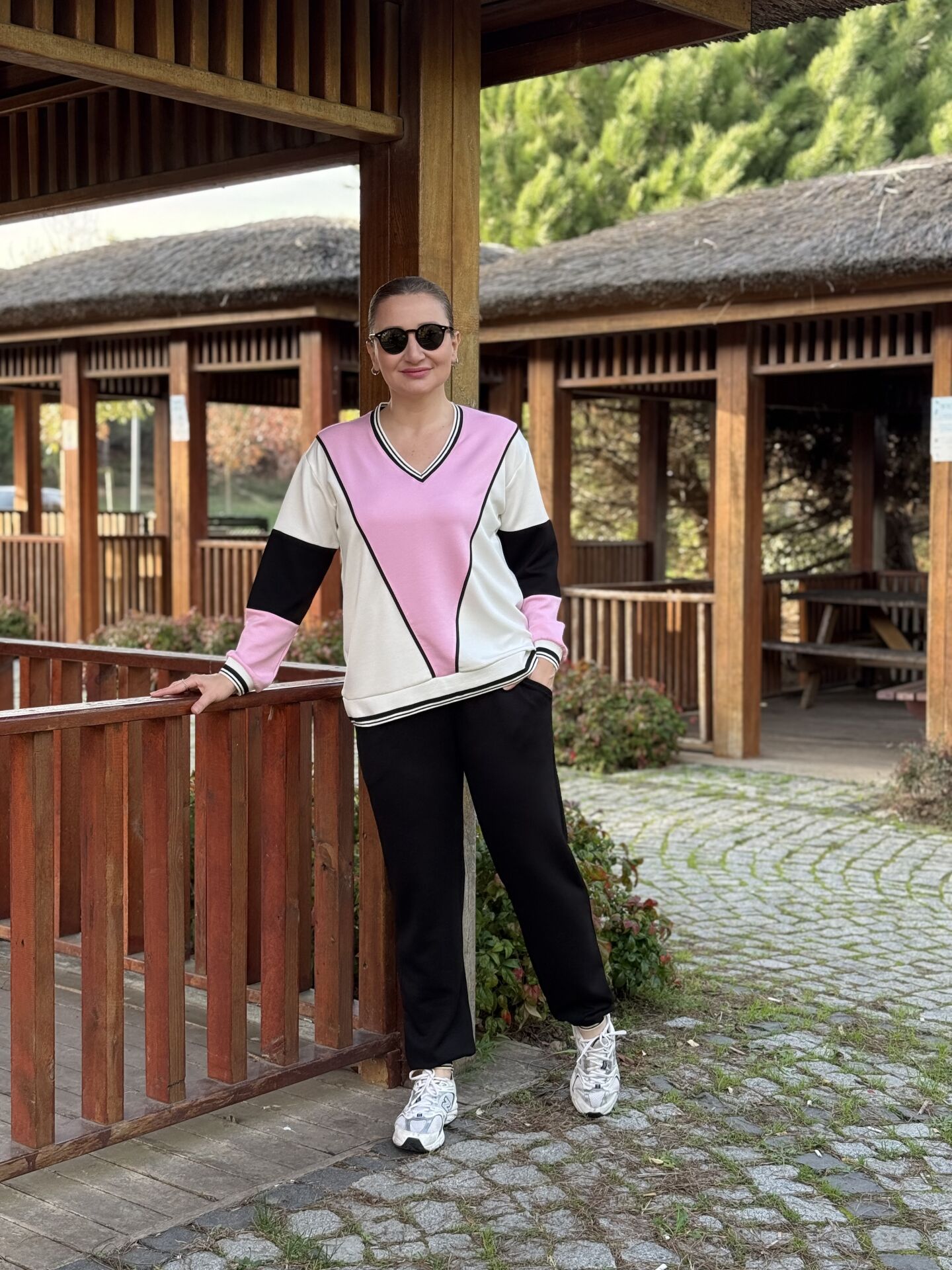 Modal bloklu takım Pembe