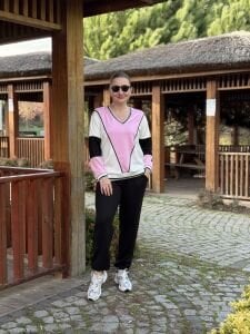 Modal bloklu takım Pembe