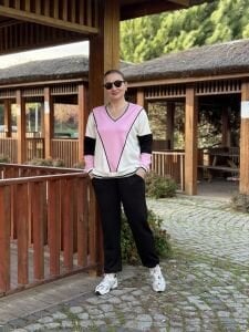 Modal bloklu takım Pembe