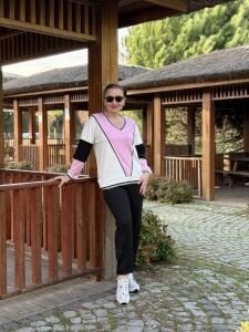 Modal bloklu takım Pembe