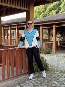 Modal bloklu takım Mavi