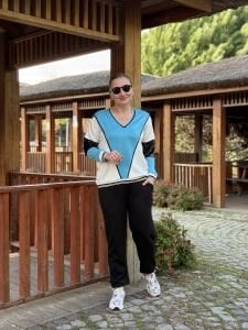 Modal bloklu takım Mavi