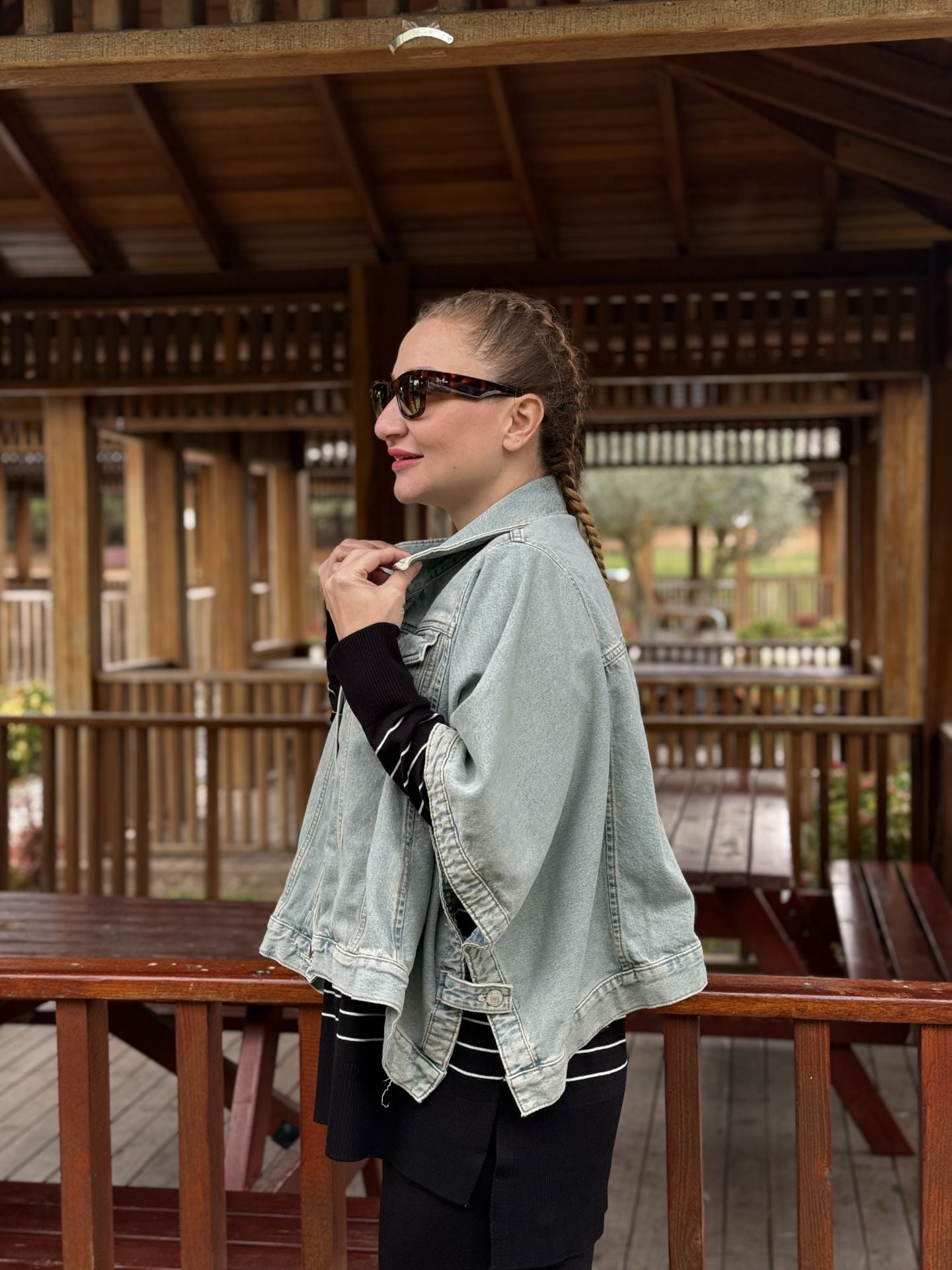 Orjinal Cos Oversize panço kot ceket