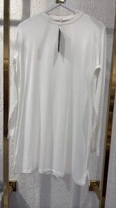 A.akay Uzun kol basic tişört Beyaz