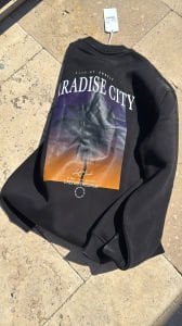 Orjinal marka Paradise City sweat siyah