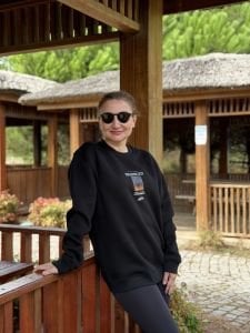 Orjinal marka Paradise City sweat siyah