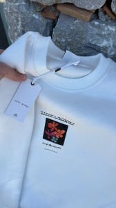 Orjinal marka Lost Minds sweat beyaz