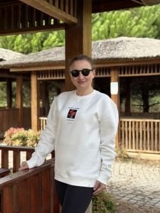 Orjinal marka Lost Minds sweat beyaz