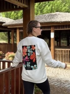 Orjinal marka Lost Minds sweat beyaz