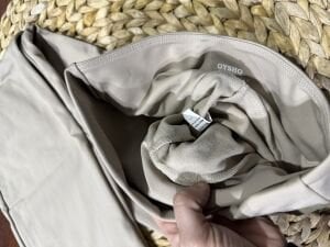 İçi polar bol paça tayt bej