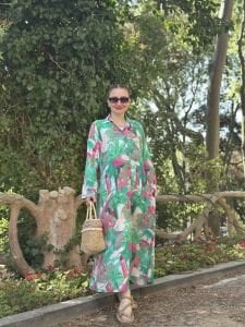 Masal viskon gömlek elbise