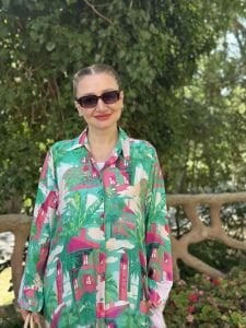 Masal viskon gömlek elbise