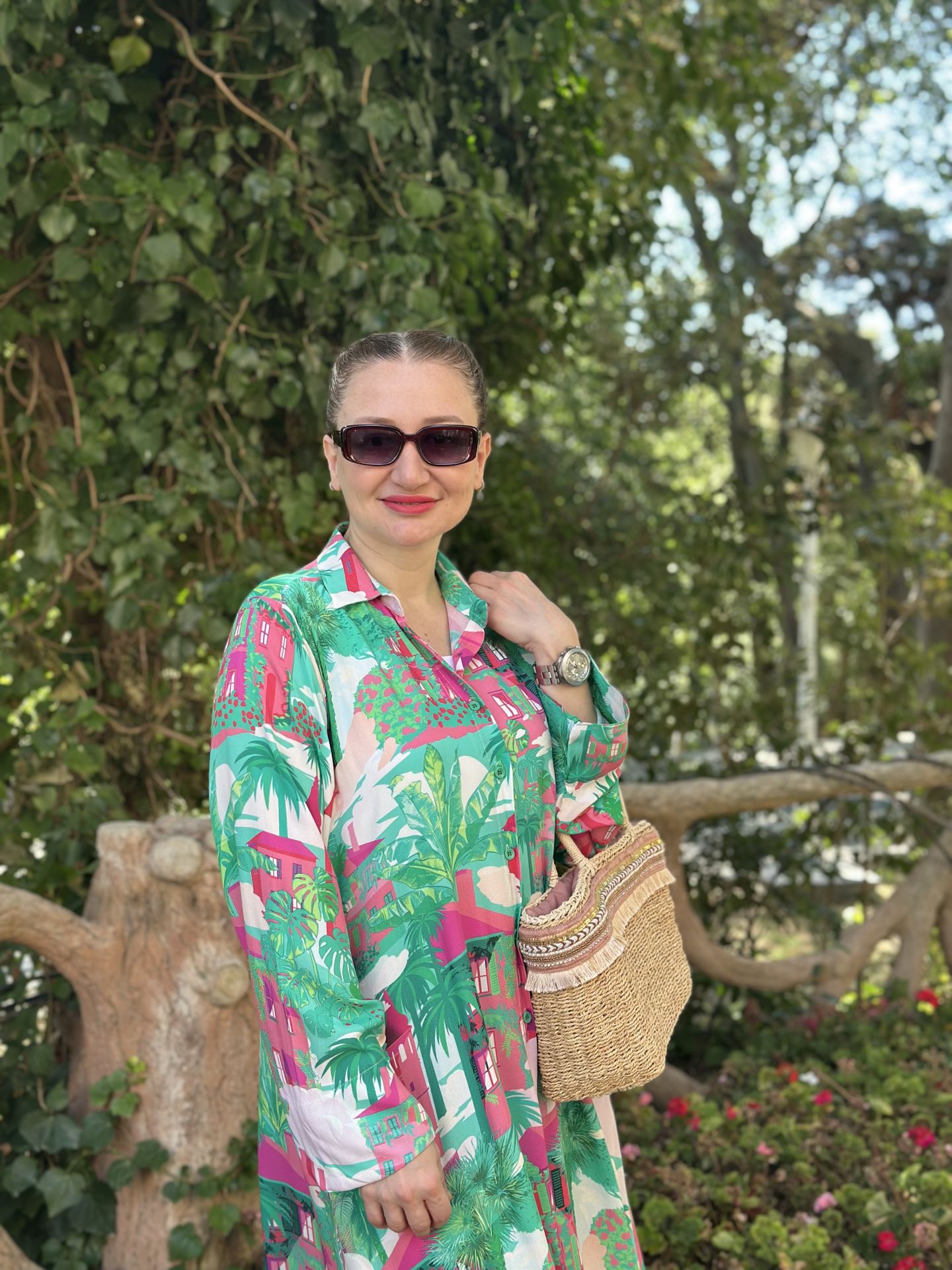 Masal viskon gömlek elbise