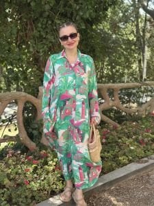 Masal viskon gömlek elbise