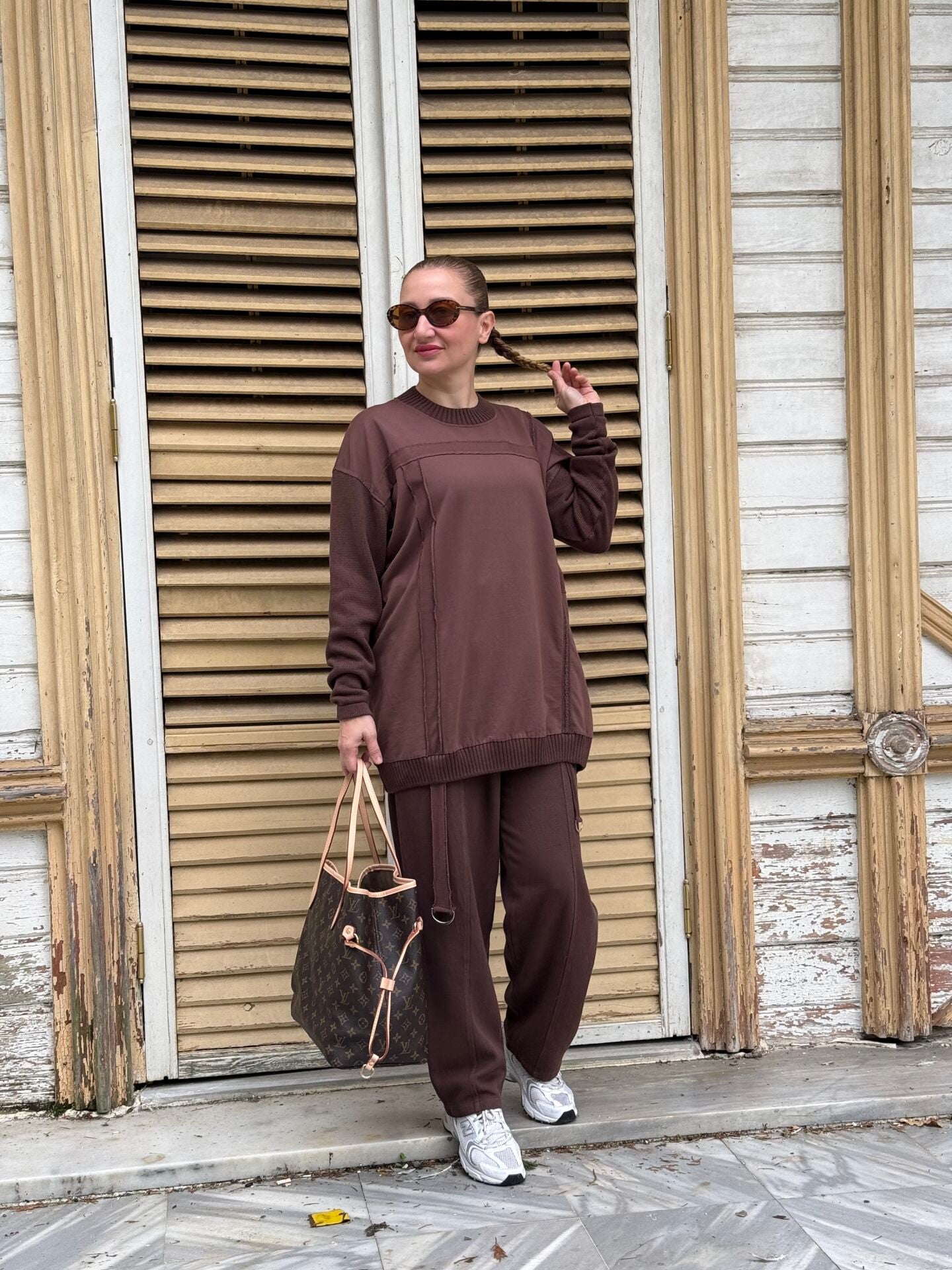 Afili premium reyla takım 7189 kahve