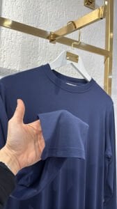 A.akay Uzun kol basic tişört Lacivert