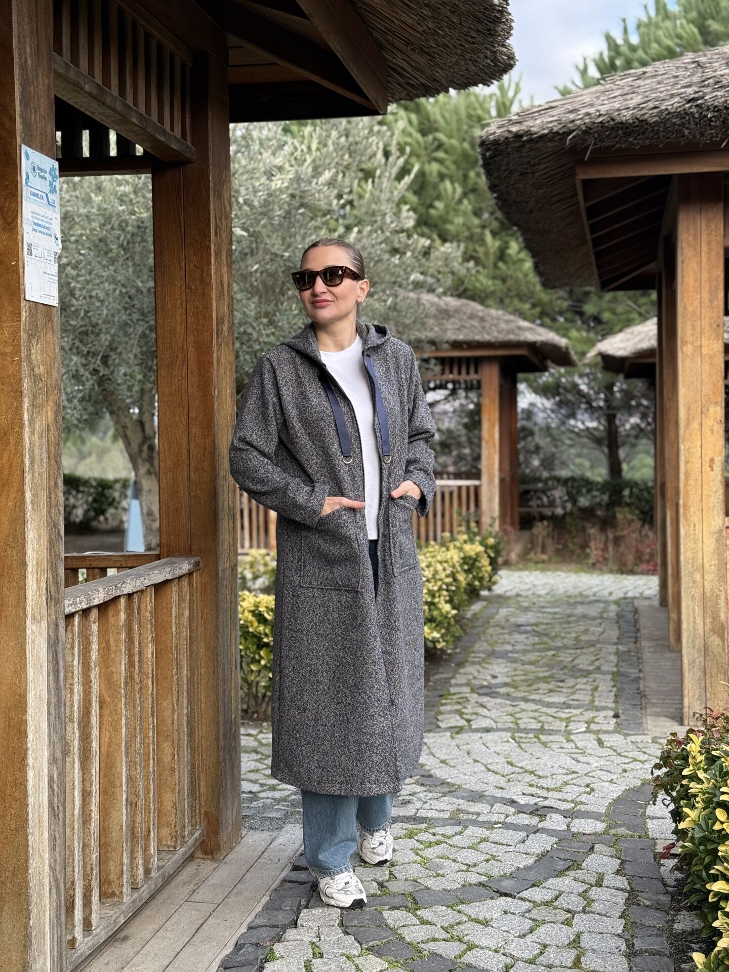 A.Akay Fermuarlı Kaşe kap laci