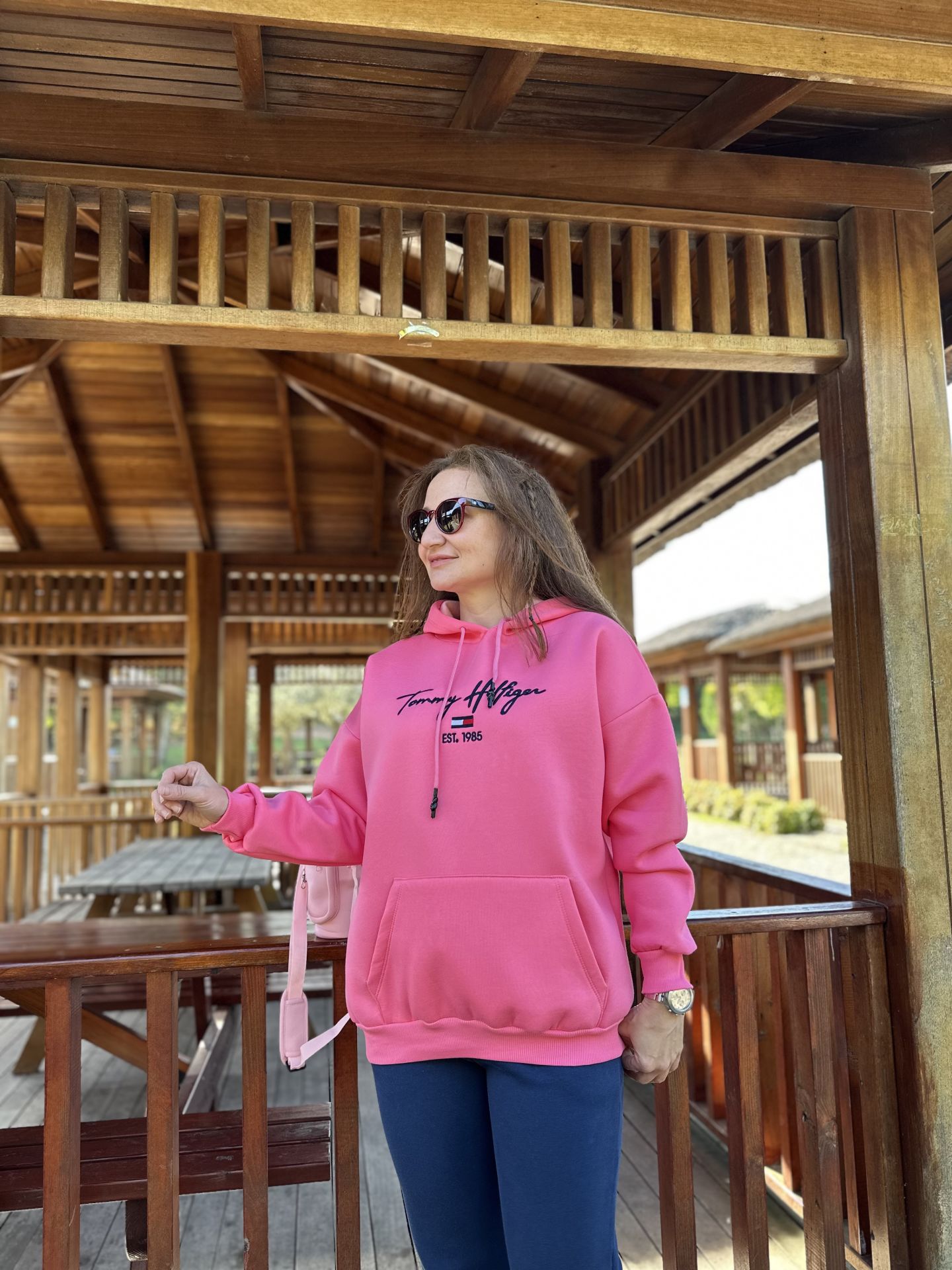 Tom Sweatshirt Pembe