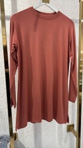 A.akay Uzun kol basic tişört Yavruağzı