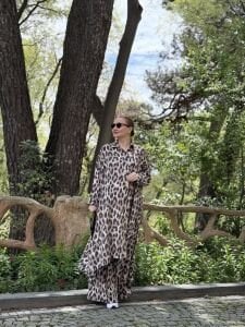 Leopar Pamuk Tensel Takım 719
