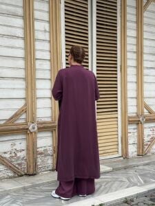 A.akay 5108  CEMRE Kupra Takım 3 Beden - mürdüm