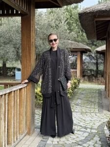 A.akay Pera tasarım 3lü Takım siyah