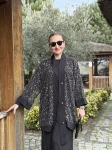 A.akay Pera tasarım 3lü Takım siyah