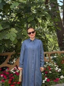 A.akay Denim tensel takım mavi