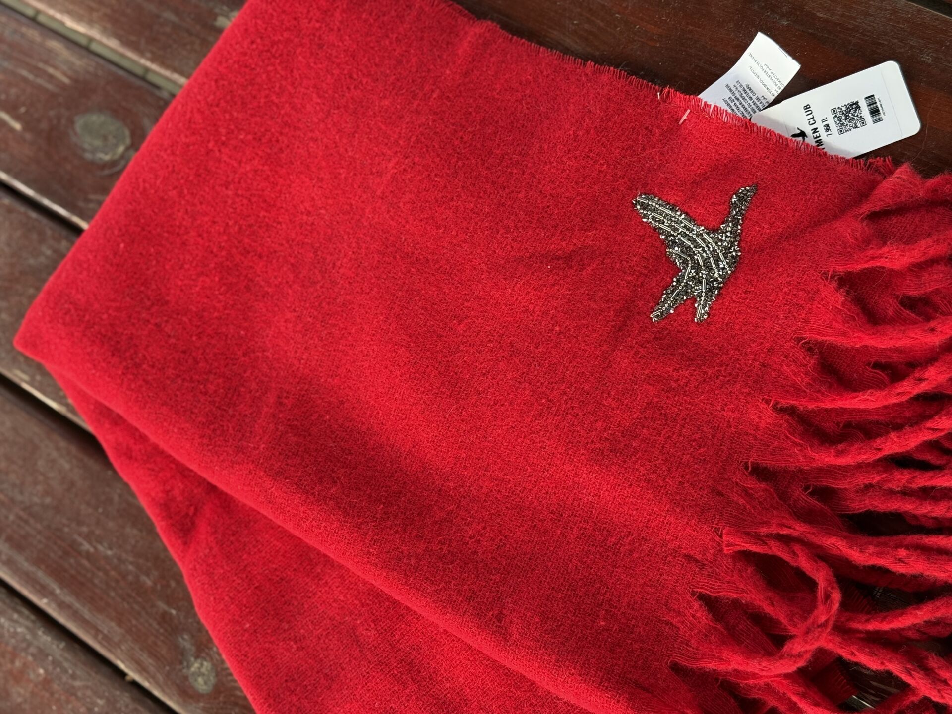 Bym Yumoş atkı Kırmızı