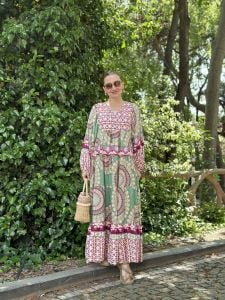 YEŞİL BOHEM Seçil ELBİSE