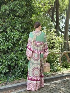 YEŞİL BOHEM Seçil ELBİSE