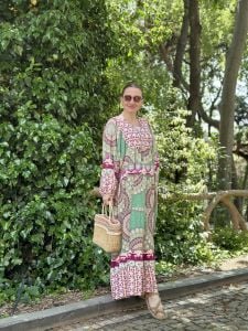 YEŞİL BOHEM Seçil ELBİSE