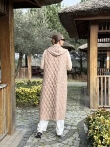 A.Akay Kapitone Yelek bej