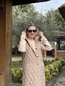 A.Akay Kapitone Yelek bej