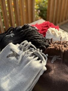 Bym Yumoş atkı siyah