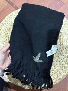 Bym Yumoş atkı siyah