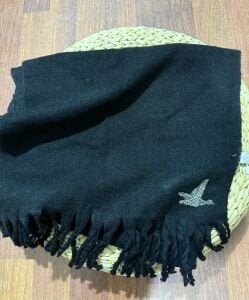 Bym Yumoş atkı siyah