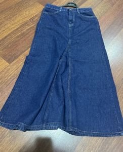 Orjinal marka koyu laci kot etek