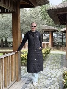 A.Akay Kapitone Yelek siyah