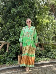 YEŞİL FLORA TASARIM Katleya Elbise