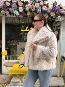 Premium Astarlı kısa KÜRK taş