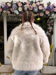 Premium Astarlı kısa KÜRK taş