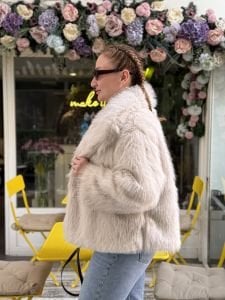 Premium Astarlı kısa KÜRK taş