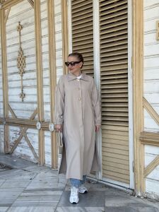 A.akay Şura kupra tensel kap 1 Beden - BEJ