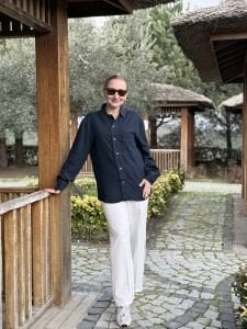 UNİSEX Orjinal Hm Tensel kot gömlek