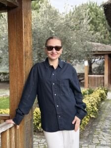 UNİSEX Orjinal Hm Tensel kot gömlek