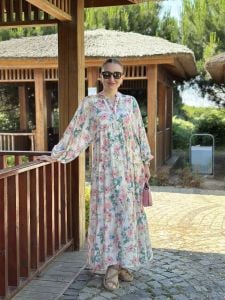 EVA modal tensel katleya elbise