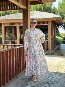 EVA modal tensel katleya elbise