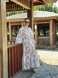 EVA modal tensel katleya elbise